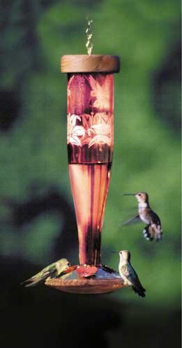 Paradise Ruby Hummingbird Lantern