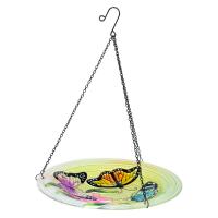 Butterfly Trio Hanging Bird Bath-SE5020