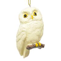 Snowy Owl Ornament-SEFWC134A