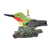 Hummingbird and Nest Ornament-SEFWC145