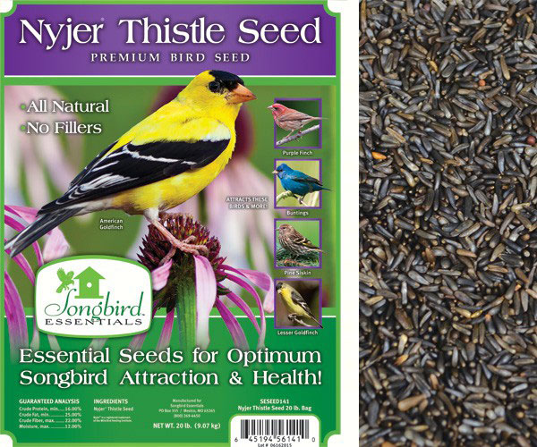 Nyjer Thistle Seed 20lb bag plus freight