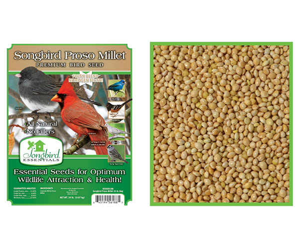 Songbird Proso Millet 5lb bag plus freight