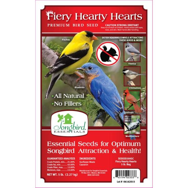 Fiery Hearty Hearts 5lb bag plus freight Fiery Hearty Hearts 5lb bag plus freight