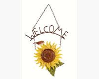 Birds of a Feather Sunflower Welcome Sign-SVKD164