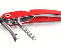 Single Pull Corkscrew - Red-VACUVIN68851606