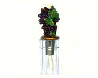 Grapevine Pewter Tall Winelight Painted-VCWLPGVTP
