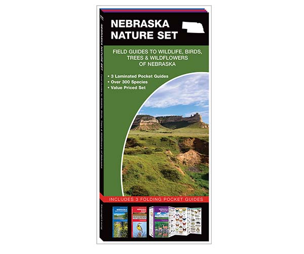 Nebraska Nature -Set of 3 guides by James Kavanagh