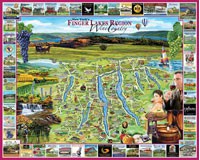 Finger Lakes 1000 piece Puzzle-WHITE1182