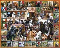 World of Dogs 1000 piece Puzzle-WHITE141