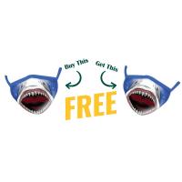 BOGO! Buy One Get One Free! Child Mask Shark-BOGOWR25800