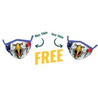 BOGO! Buy One Get One Free! Child Mask Eagle-BOGOWR25902