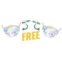 BOGO! Buy One Get One Free! Child Mask Butterfly-BOGOWR26003
