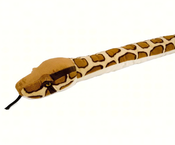 Plush Burmese Python 54 inch Snake