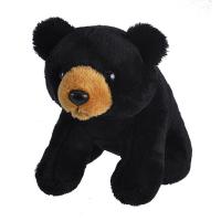 Plush Lil Kins Black Bear-WR18114