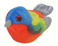 Plush Painted Bunting-WR19506