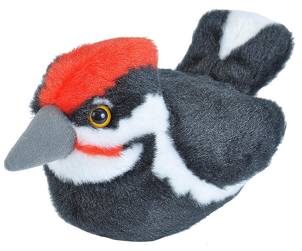 Plush Pileated Woodpecker