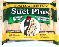 Sunflower Blend Suet Cake  + Freight West of Rockies Only-WSC221