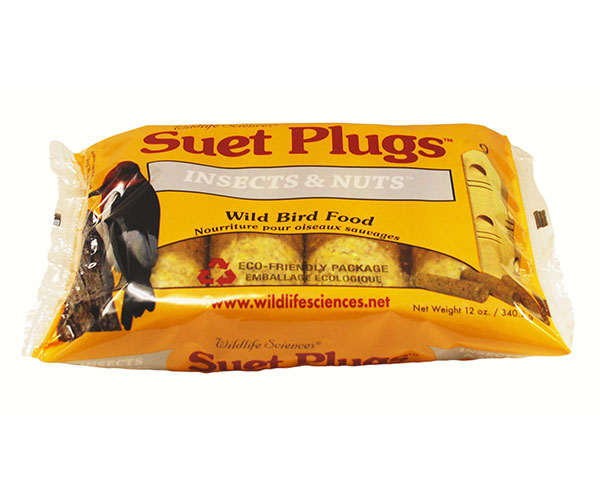 Insects & Nuts Suet Plugs 12 oz