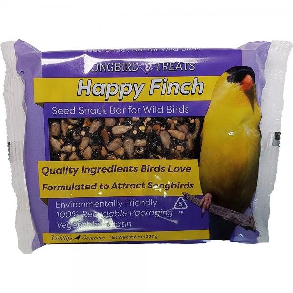 Happy Finch 8oz Seed Bar Plus Freight
