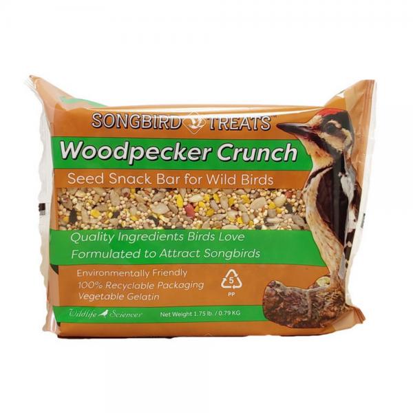 Woodpecker Crunch 8oz Seed Bar Plus Freight