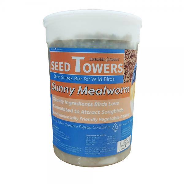 Sunny Mealworm 28oz Seed Tower Plus Freight