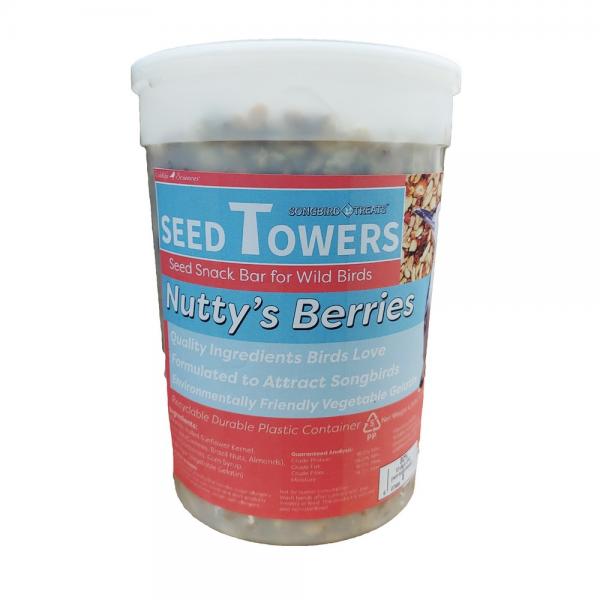 Nutty's Berries 34oz Seed Tower Plus Freight