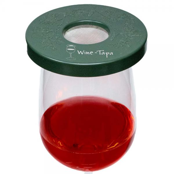 Wine Glass Cover - Olive Color
