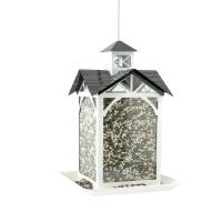 Modern Farmhouse Metal and Glass Stable Feeder-WL23808
