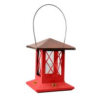 26 oz  CopperTop® Red & White Assorted Lantern Hummingbird Feeders-WL24964