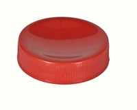 Red Screw-On Cap (Rpmt PP 214, 215)-WS184380R