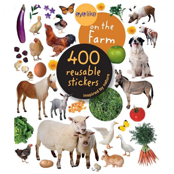 Eyelike On the Farm 400 Reusable Stickers