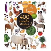 Eyelike On the Farm 400 Reusable Stickers-HB9780761169369