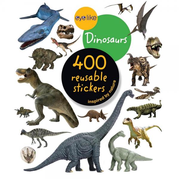 Eyelike Dinosaurs 400 Reusable Stickers