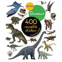 Eyelike Dinosaurs 400 Reusable Stickers-HB9780761174844