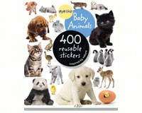 Eyelike Baby Animals 400 Reusable Stickers-WMP0761174837
