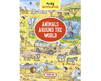 My Big Wimmelbook-Animals Around the World by Stefan Lohr-WMP779499