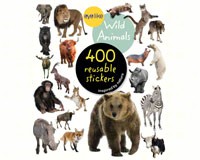 Eyelike Wild Animals 400 Reusable Stickers-WMP780761179641