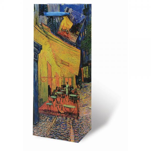 Van Gogh - Cafe Terrace Wine Bottle Gift Bag