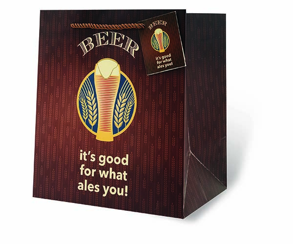 Beer - It's Good For What Ales You Wine Bottle Gift Bag
