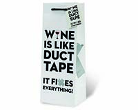Wine is Like Duct Tape Wine Bottle Gift Bag-18009
