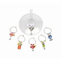 Happy Hour Wine Charms Set of 6-26016