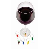 Grapes Wine Charms Set of 6-26637
