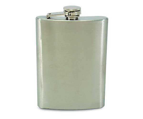 Big Swig - 8 oz. Stainless Steel Flask with Funnel