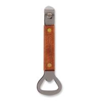Bottle and Can Opener with Wood Handle-26858