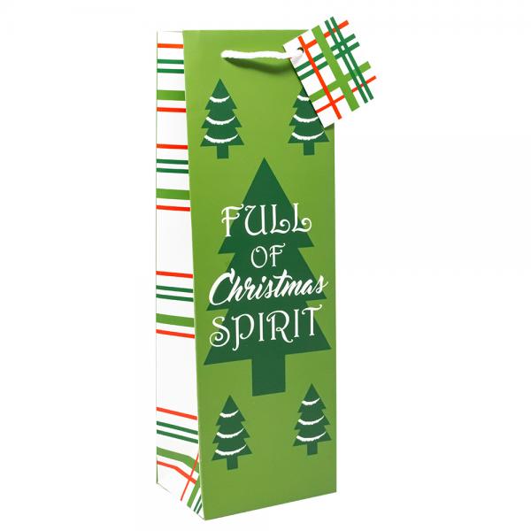 Wine Bag - Christmas Spirit