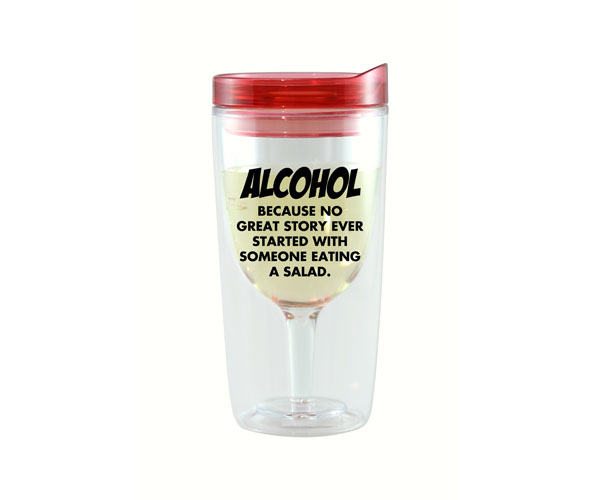 Because No Great Story Wine Tumbler Because No Great Story Wine Tumbler