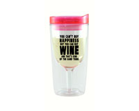You Can't Buy Happiness Vingo Wine Tumbler-AC1000-W3