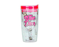 Wine Diva Insulated Wine Tumbler 10 oz-AC1121