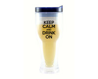 Keep Calm & Drink On Beer Buddy Beer Tumbler-AC2000-D3