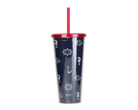Thirzt 2 Go Tumbler with Lid & Straw - Sealife-AC3010